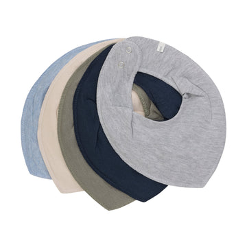 Pippi - Bandana Savlesmæk 5-pak, 5203 - Blue Fog