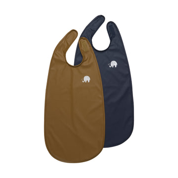 CeLaVi - Long PU Bib 2-pack, 5876 - Nutria