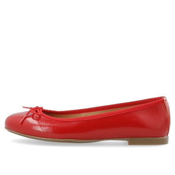 Cashott Copenhagen - ELVIRA Ballerina Patent - Red