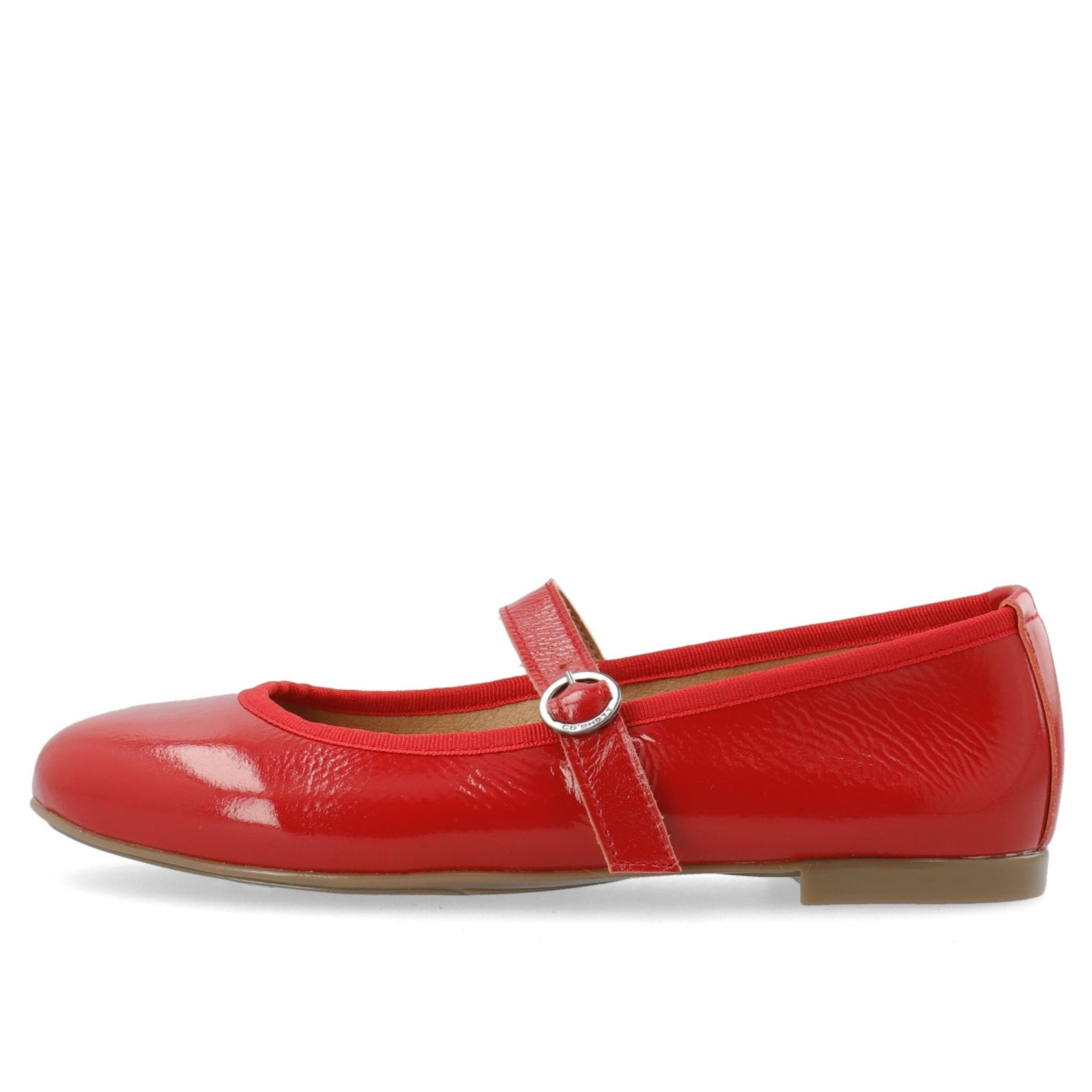 Cashott Copenhagen - ELVIRA Mary Jane Patent - Red