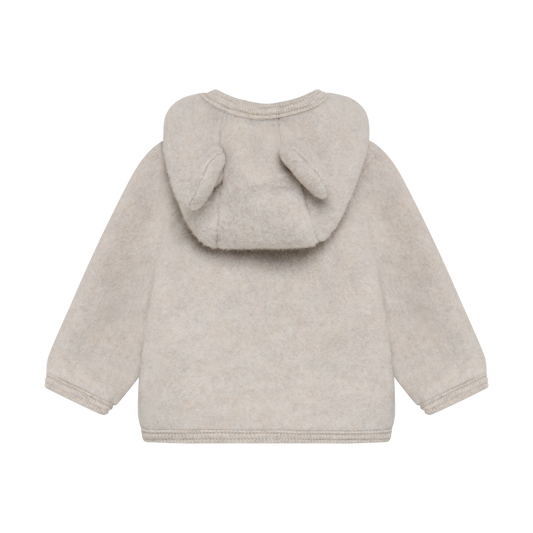 HUTTEliHUT - Jacket Ears Wool Fleece, 6521 - Camel Melange
