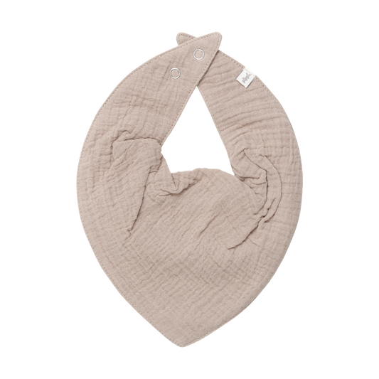 Pippi - Bandana Muslin Savlesmæk 2-pak, 6545 - Mocha Meringue