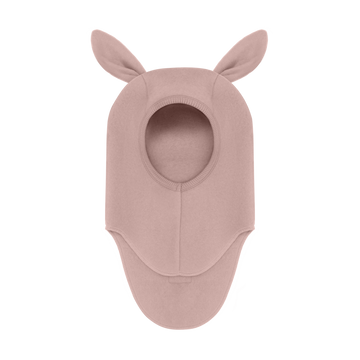 HUTTEliHUT - Balaclava Ears Wool Fleece, 6550 - Mahogany Rose
