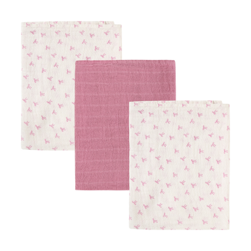 Pippi - Stofbleer Muslin 3-pak, 6669 - Mauve Orchid