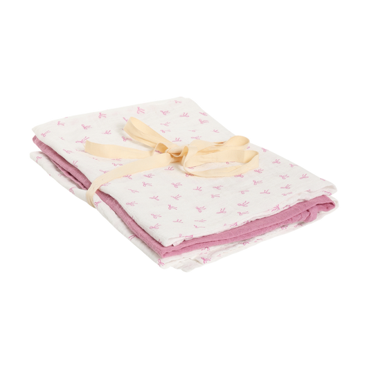 Pippi - Stofbleer Muslin 3-pak, 6669 - Mauve Orchid