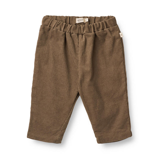 Wheat - Trousers Aiden - Green Bark