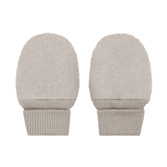 HUTTEliHUT - Mittens Wool Fleece, 6718 - Camel Melange