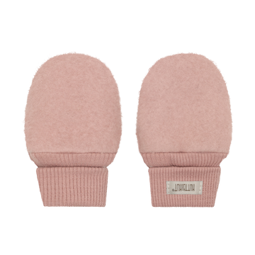 HUTTEliHUT - Mittens Wool Fleece, 6718 - Mahogany Rose