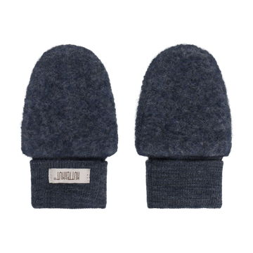 HUTTEliHUT - Mittens Wool Fleece, 6718 - Ombre Blue Melange