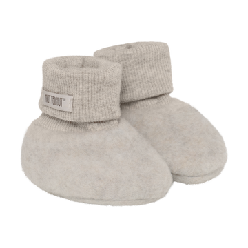 HUTTEliHUT - Footies Wool Fleece 2-layer, 6719 - Camel Melange