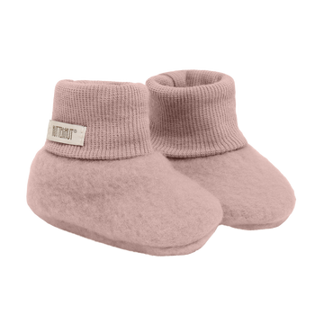 HUTTEliHUT - Footies Wool Fleece 2-layer, 6719 - Mahogany Rose