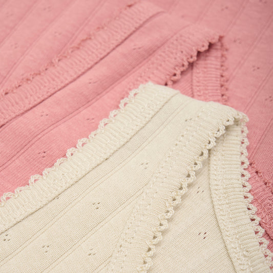 EN FANT - Undershirt 2-Pack, 6763 - Ash Rose