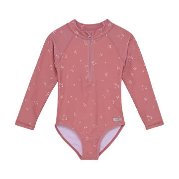 HUTTEliHUT - Swimsuit LS UPF 60+, 6876 - Ash Rose