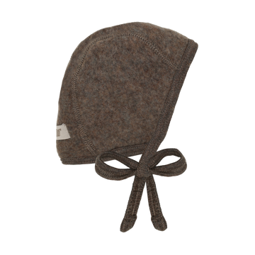 HUTTEliHUT - Bonnet Wool Fleece, 6926 - Brown Melange