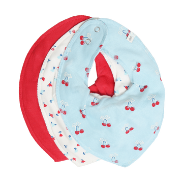 Pippi - Bandana Savlesmæk 3-pak, 6968 - True Red