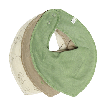 Pippi - Bandana Savlesmæk 3-pak, 6971 - Silver Mink