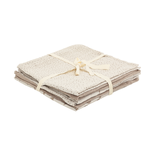 Pippi - Stofbleer Muslin 6-pak, 6974 - Silver Lining