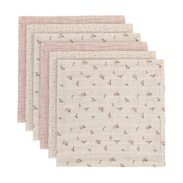 Pippi - Stofbleer Muslin 6-pak, 6974 - Shadow Gray