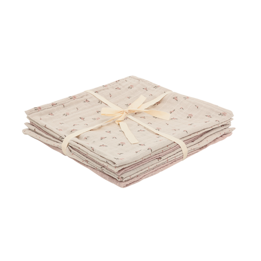 Pippi - Stofbleer Muslin 6-pak, 6974 - Shadow Gray