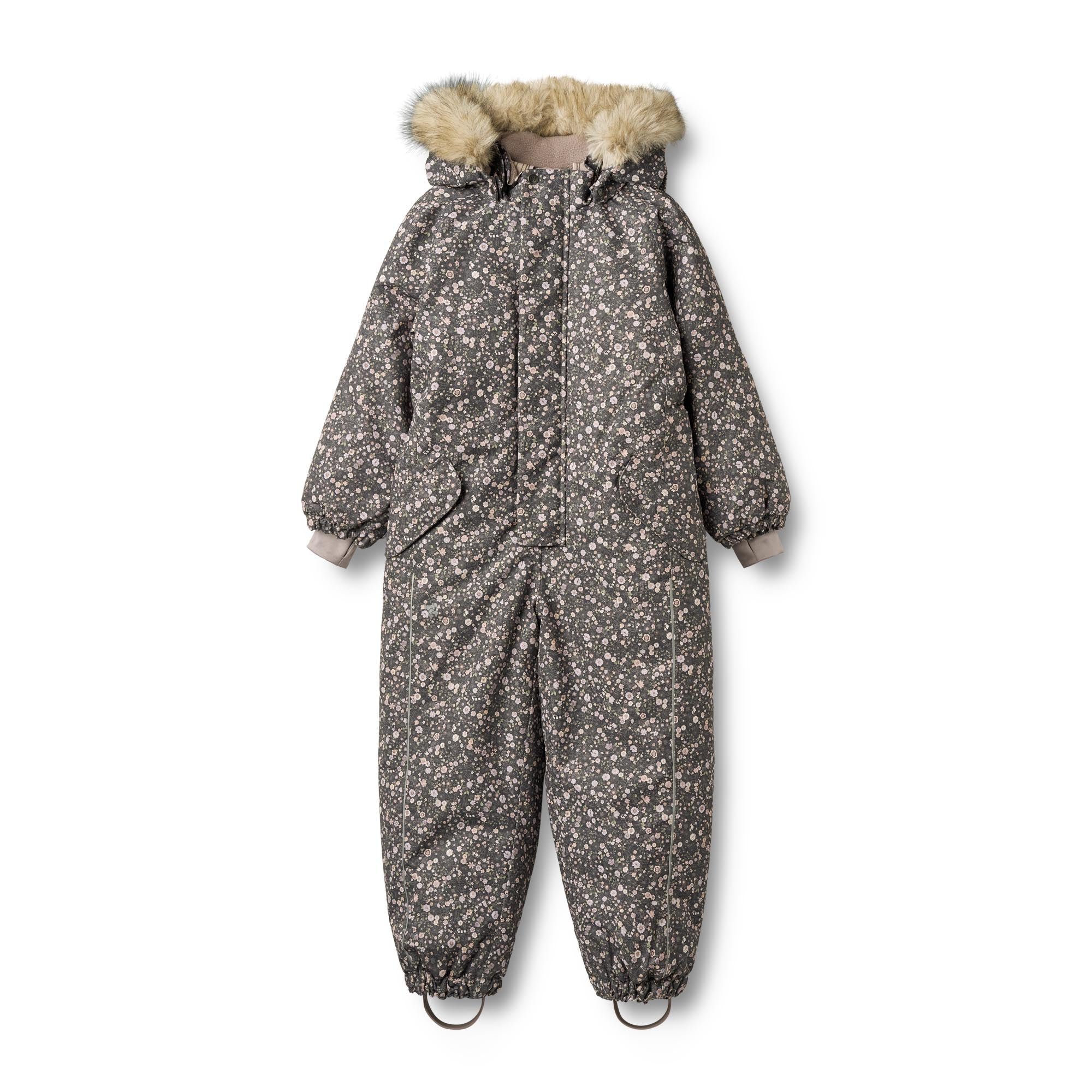 Wheat - Snowsuit Moe Tech - Black Sea Open Flowers