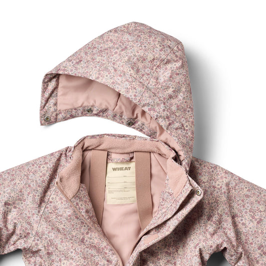 Wheat - Snowsuit Miko Tech - Rose Dust Flowers