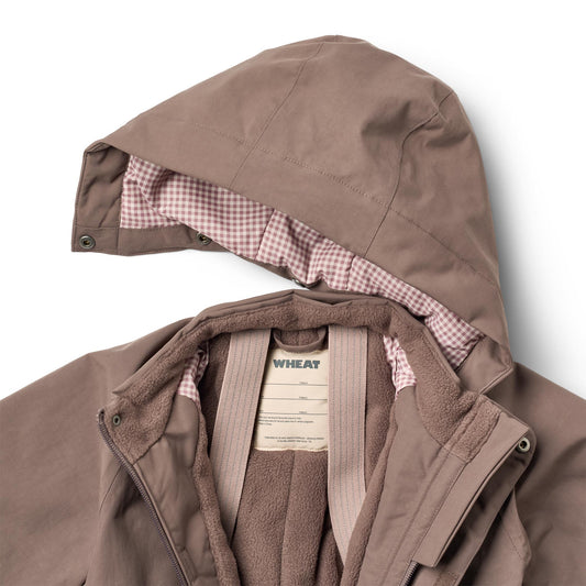 Wheat - Snowsuit Miko, 7052 - Plum Truffle