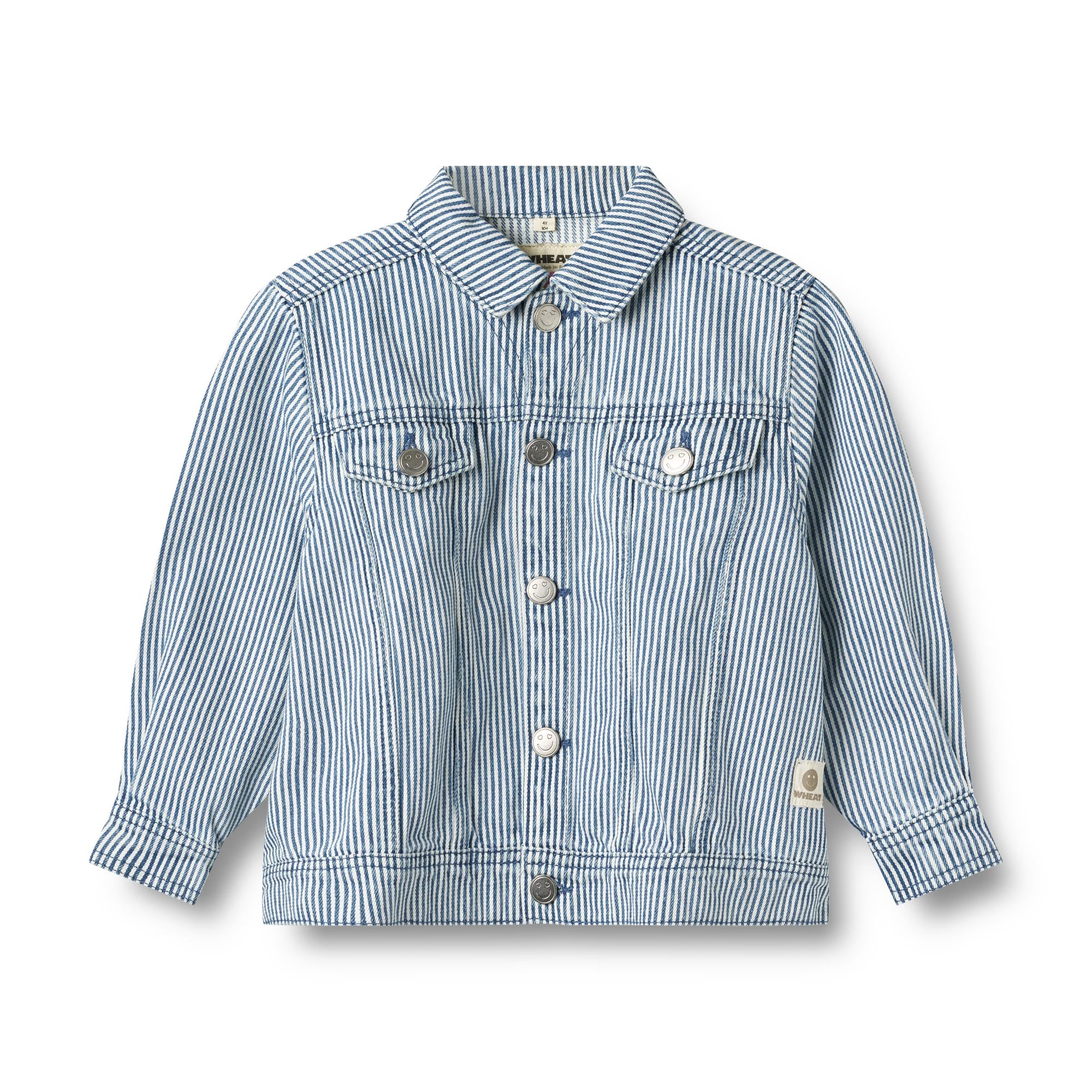 Wheat x Pernille Teisbæk - Denim Jacket Vive - Ink Stripe