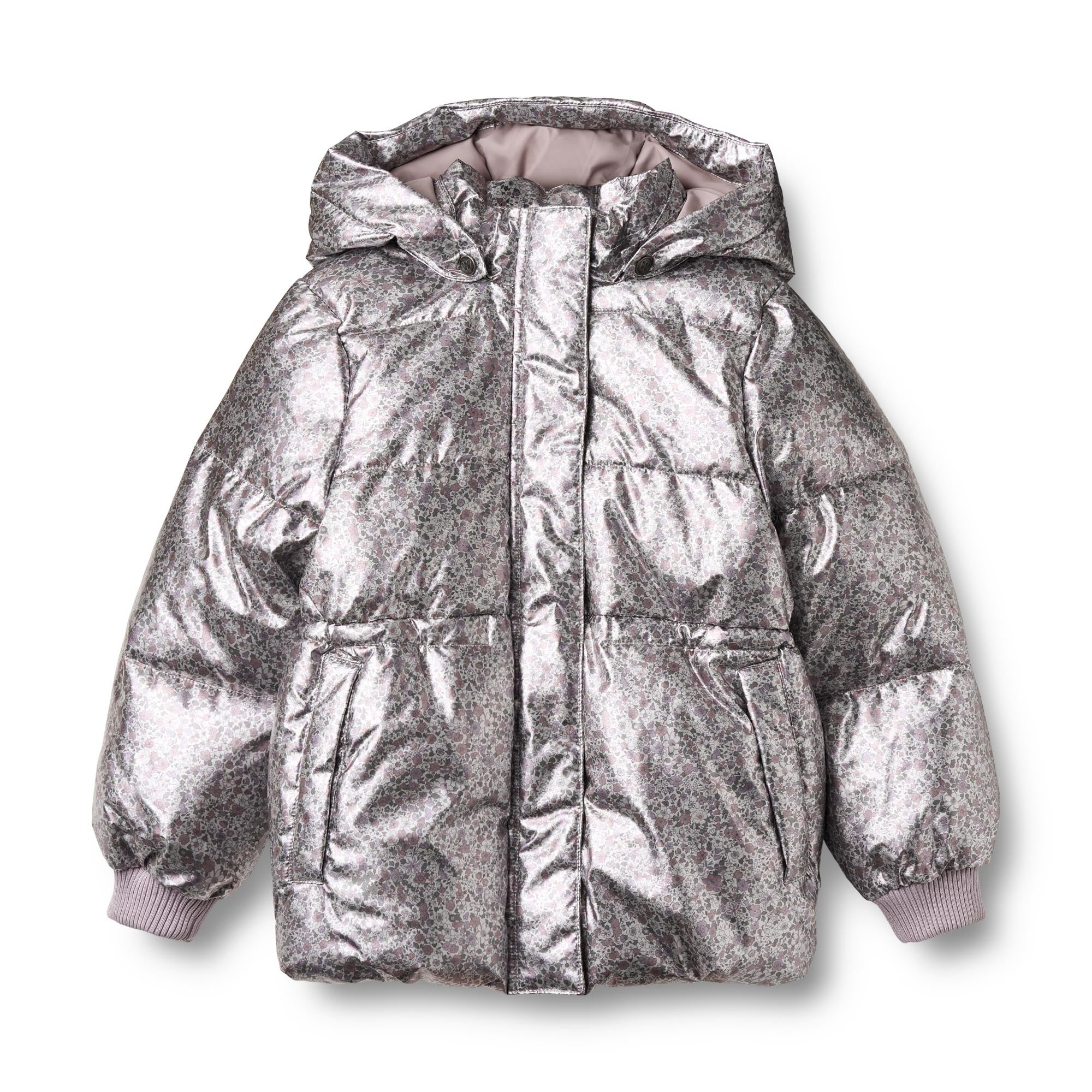 Wheat - Puffer Jacket Eli - Silver Flower Meadow