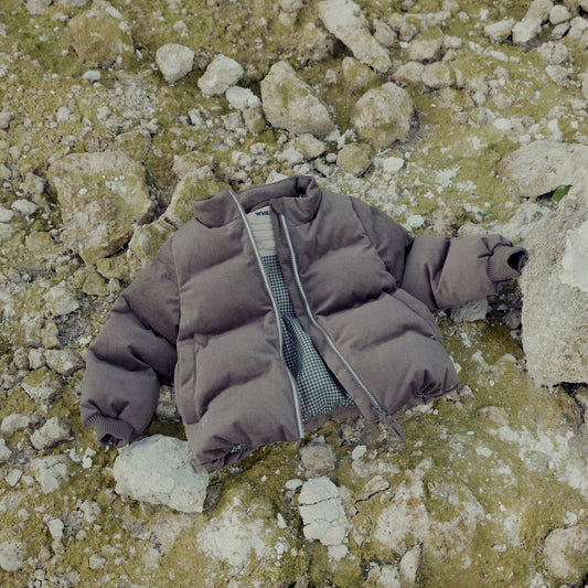 Wheat - Puffer Jacket Cammoe, 7388 - Dry Wood