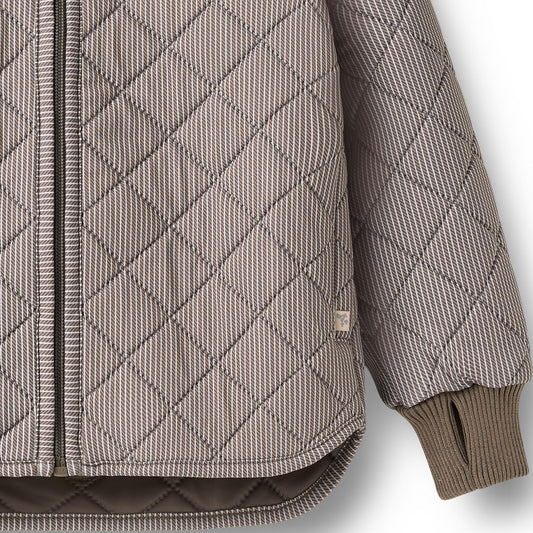 Wheat - Thermo Jacket Loui, 7401 - Brown Stripe