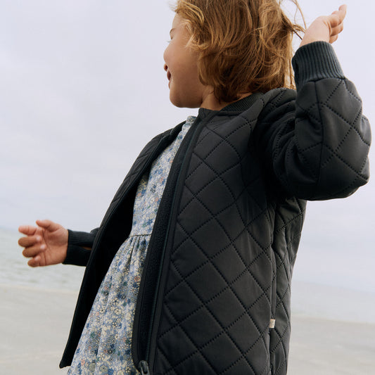 Wheat - Thermo Jacket Loui, 7401 - Dark Shadow