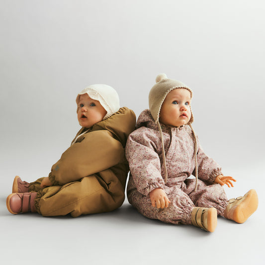 Wheat - Snowsuit Adi - Rose Dust Flowers