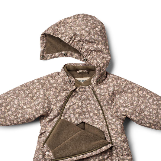 Wheat - Snowsuit Adi, 8001 - Dry Wood Snow Flowers