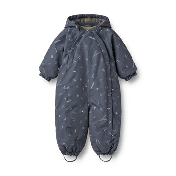 Wheat - Snowsuit Adi, 8001 - Winter Blue AOP