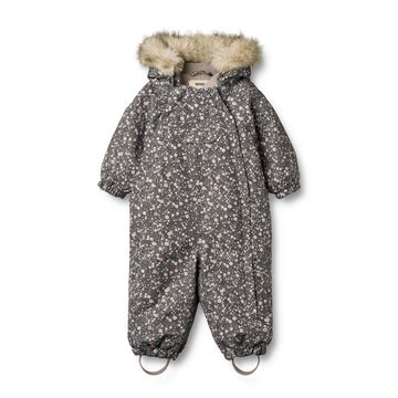 Wheat - Snowsuit Nickie - Black Sea Open Flowers