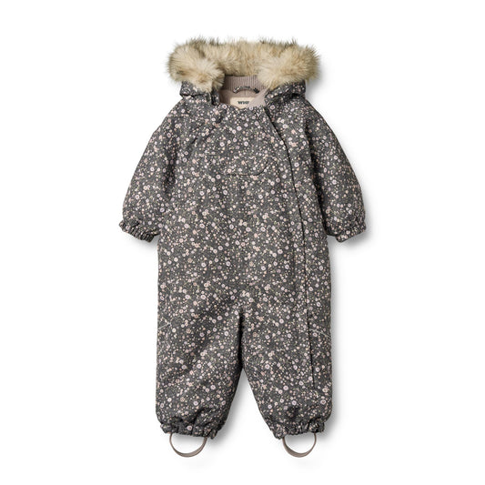 Wheat - Snowsuit Nickie - Black Sea Open Flowers