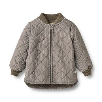 Wheat - Thermo Jacket Loui Baby, 8401 - Brown Stripe