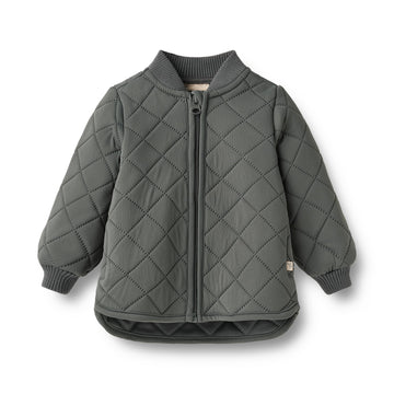Wheat - Thermo Jacket Loui Baby, 8401 - Dark Shadow