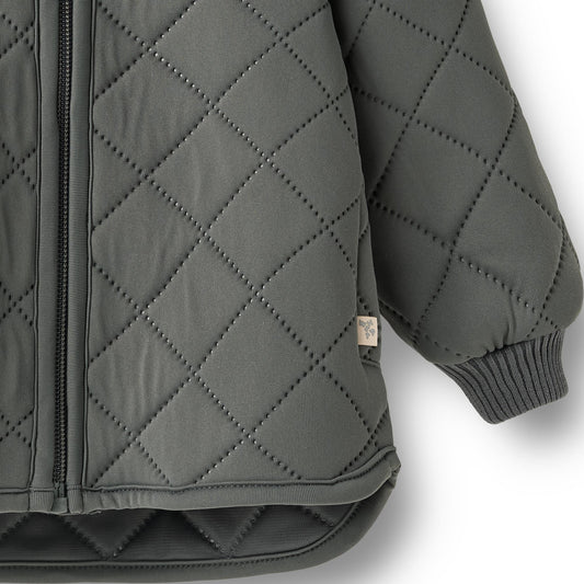 Wheat - Thermo Jacket Loui Baby, 8401 - Dark Shadow