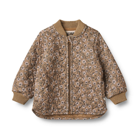 Wheat - Thermo Jacket Loui Baby - Caramel Anemones