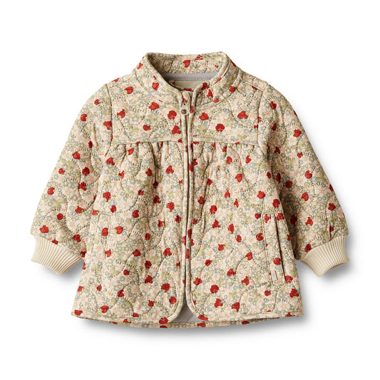 Wheat - Thermo Jacket Thilde Baby - Strawberry