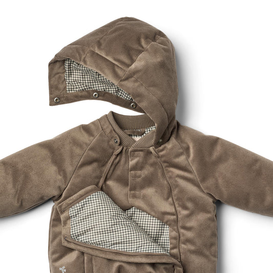 Wheat - Puffer jacket Morgen, 8464 - Dry Wood