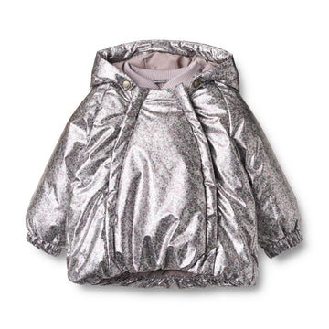 Wheat - Puffer Jacket Morgan - Silver Flower Meadow