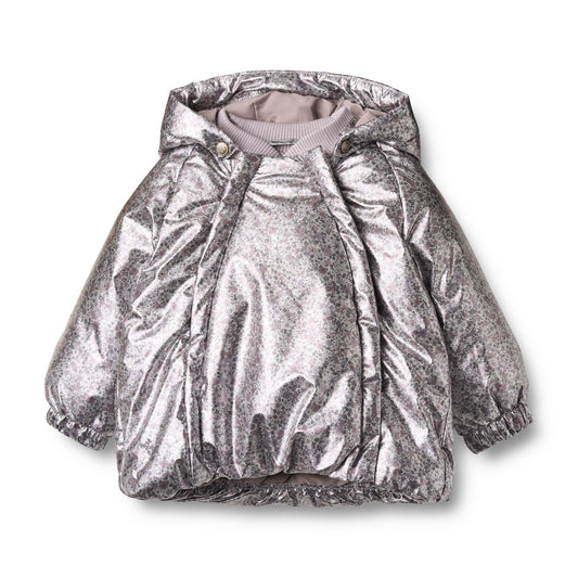 Wheat - Puffer Jacket Morgan - Silver Flower Meadow