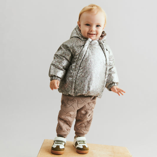 Wheat - Puffer Jacket Morgan - Silver Flower Meadow