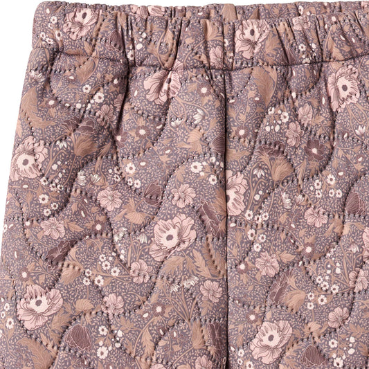 Wheat - Thermo Pants Alex Baby, 8580 - Purple Stone Flowers