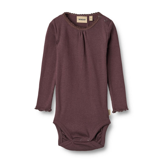 Wheat - Body Rib LS Lotta - Fudge