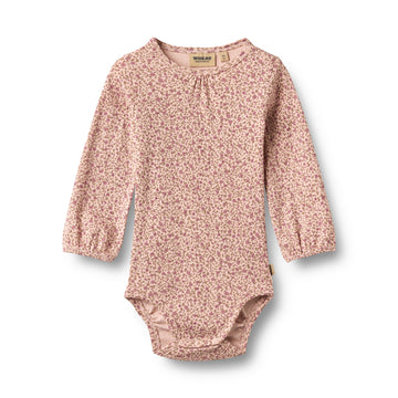 Wheat - Body LS Elmine, 9174 - Dime Rose Small Flowers