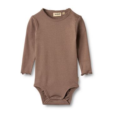 Wheat - Body Rib LS Regitze - Toffee Brown