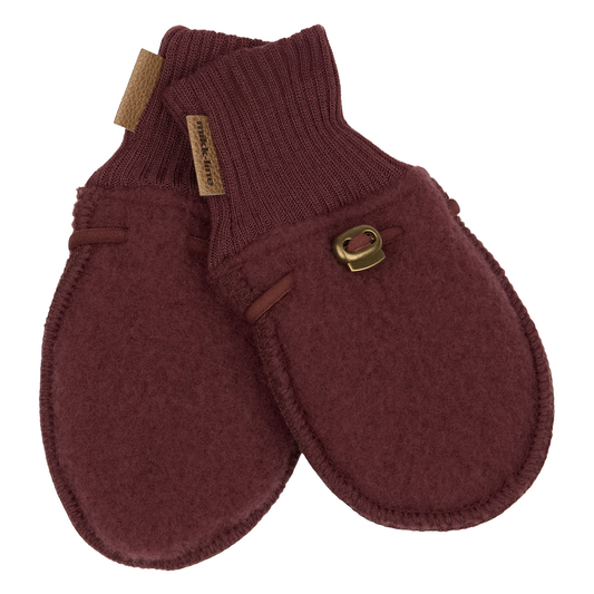 Mikk-Line - Wool Mittens, 9315ML_1 - Rum Raisin